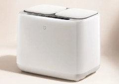 Xiaomi lança máquina de lavar roupa portátil que cabe em qualquer lugar