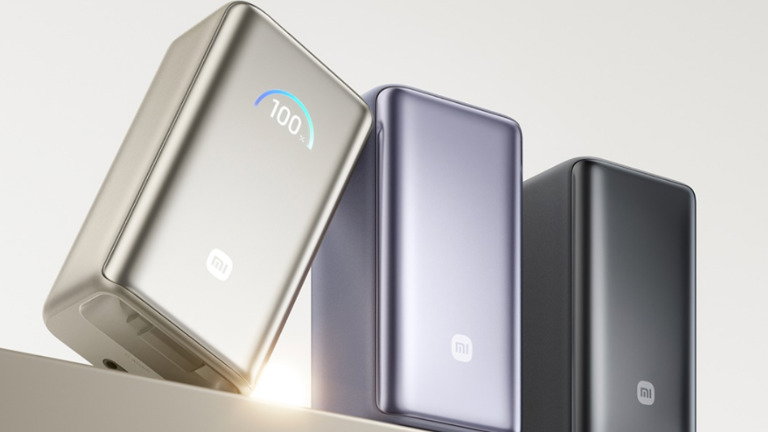 Xiaomi lança power bank de 10.000 mAh com ecrã inteligente