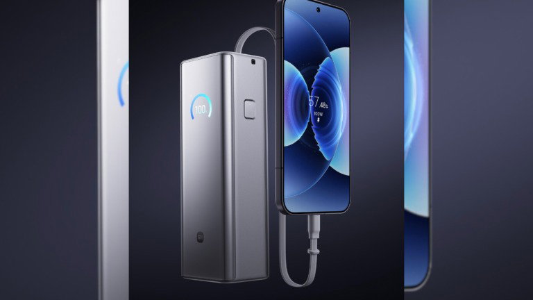 Xiaomi lança powerbank gigante com 25.000 mAh e potência brutal