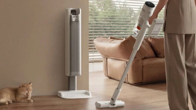 Xiaomi lança um novo aspirador sem fios que também se limpa sozinho
