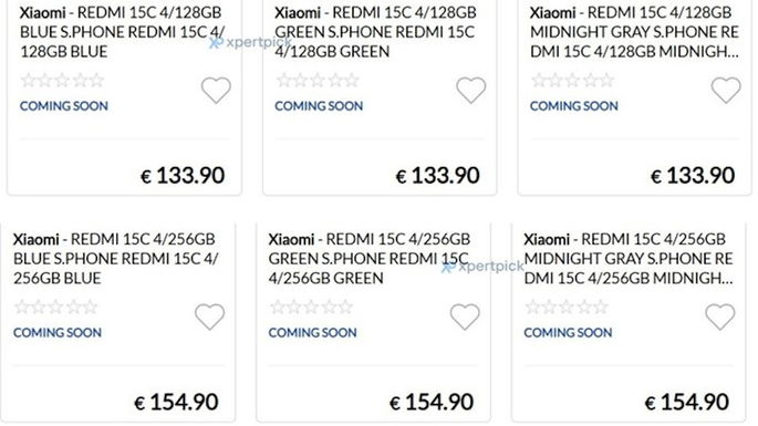 xiaomi redmi 15c