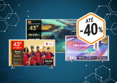 Xiaomi, LG e mais: 5 Smart TVs de 32" e 43" até 40% mais baratas