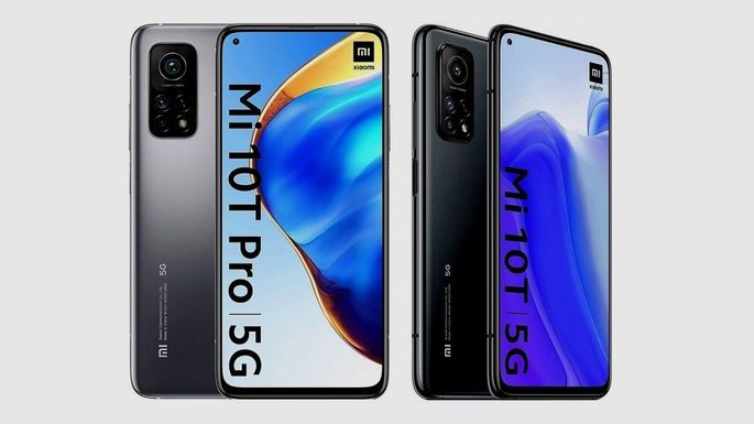Renders dos Xiaomi Mi 10T Pro e Mi 10T