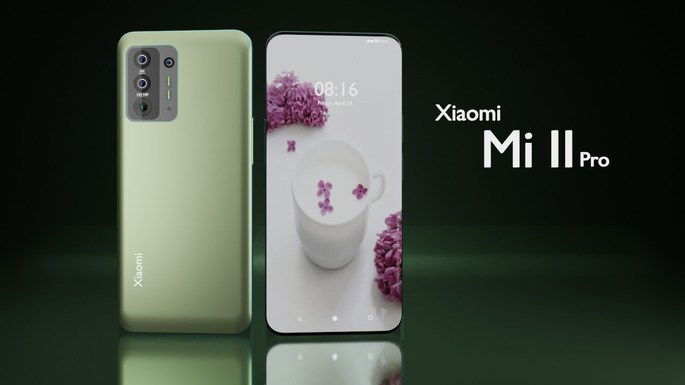 Conceito do Xiaomi Mi 11 Pro