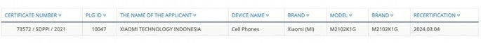 Indonesia Telecom Certification
