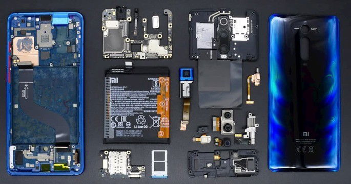 xiaomi mi 9T teardown