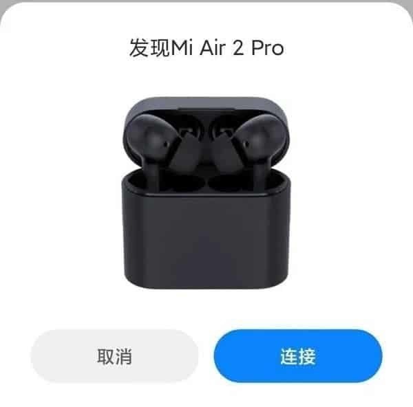 Render dos Xiaomi Mi Air 2 Pro
