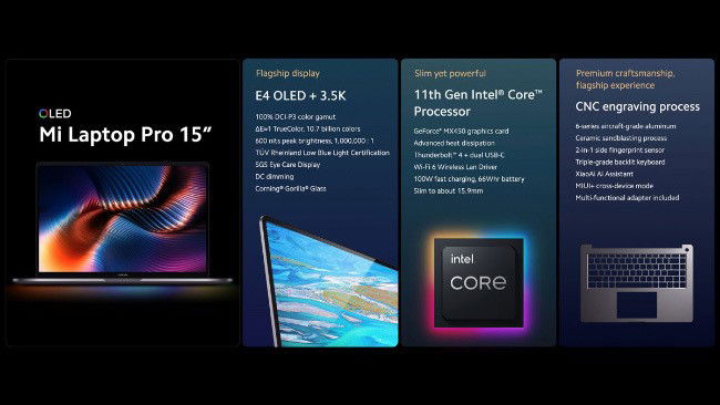 Xiaomi Mi Laptop Pro 15