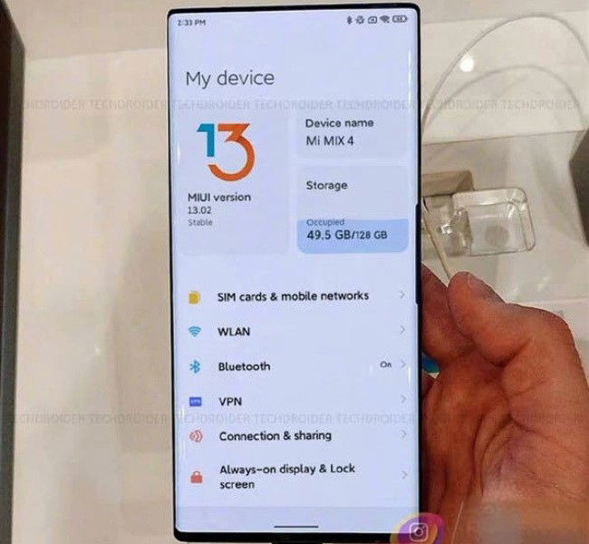 Xiaomi Mi MIX 4