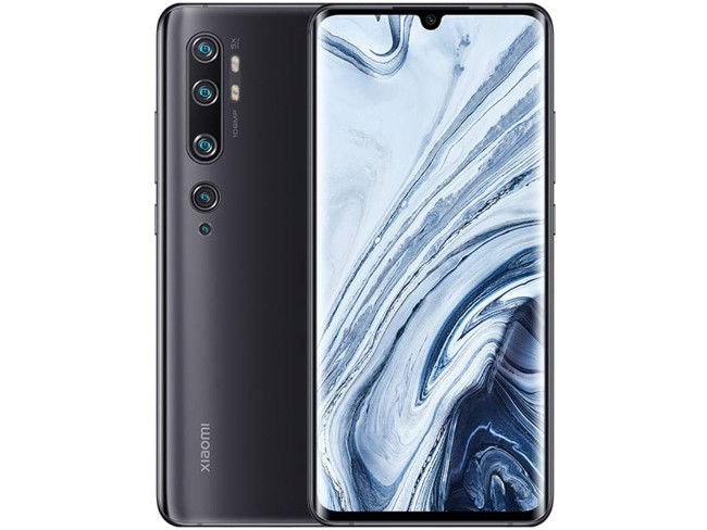 Telemóvel Xiaomi Mi Note 10 em cinza