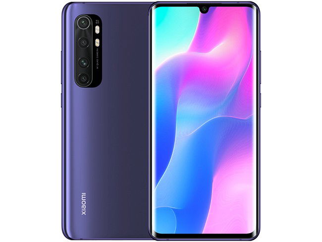 Telemóvel Xiaomi Mi Note 10 Lite em roxo