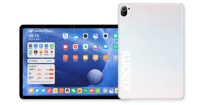 Render não oficial do Xiaomi Mi Pad 5. Crédito: Xiaomi Planet