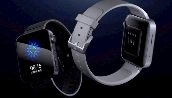 Mi Watch, lançado em 2019 pela Xiaomi, com MIUI adaptada ao formato