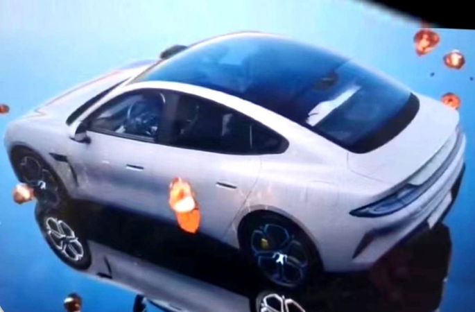 Imagens do alegado Xiaomi Car. Via: Car News China