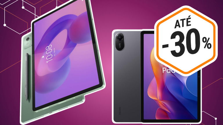 Xiaomi ou Lenovo? 2 tablets com preço imperdível e descontos até 30% na Amazon!