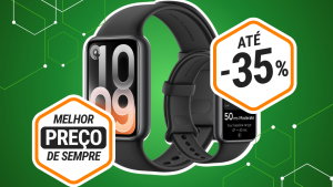 Xiaomi perde a cabeça e deixa a Smart Band 10 Pro a preço histórico na Amazon