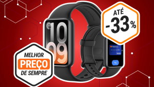 Xiaomi perde a cabeça e deixa a Xiaomi Smart Band 10 Pro NFC ao melhor preço da Amazon