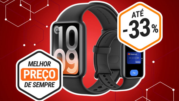 Xiaomi perde a cabeça e deixa a Xiaomi Smart Band 10 Pro NFC ao melhor preço na Amazon