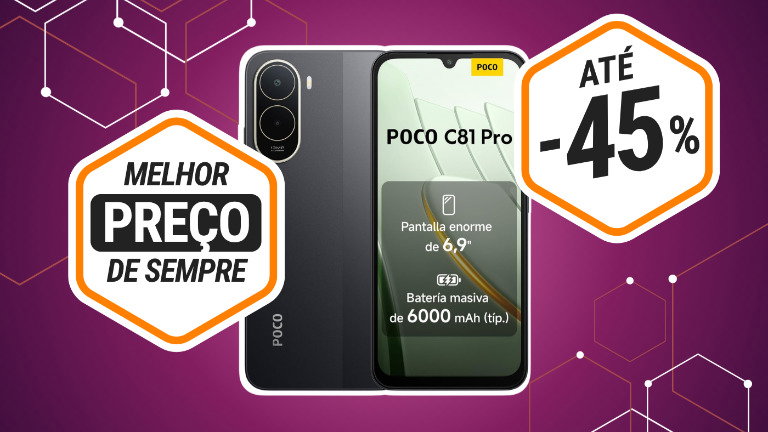 Xiaomi POCO C81 Pro a 111€ na Amazon: o telemóvel barato que vai esgotar