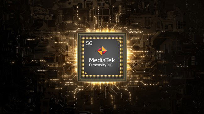 Processador chipset Dimensity 810 da MediaTek
