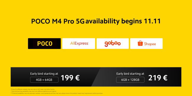 Xiaomi POCO M4 Pro 5G