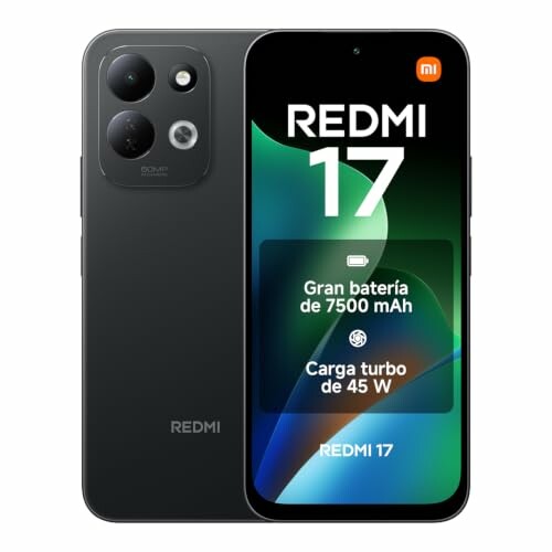 Xiaomi Redmi 17, 4+256 GB, preto