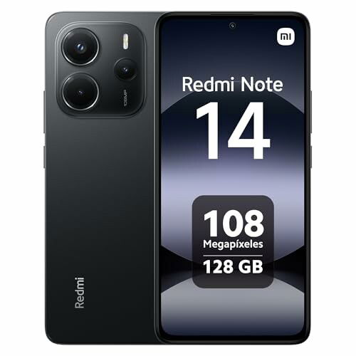 Xiaomi Redmi Note 14 Smartphone de 8+128 GB, ecrã de 6,67" AMOLED FHD+ 120Hz