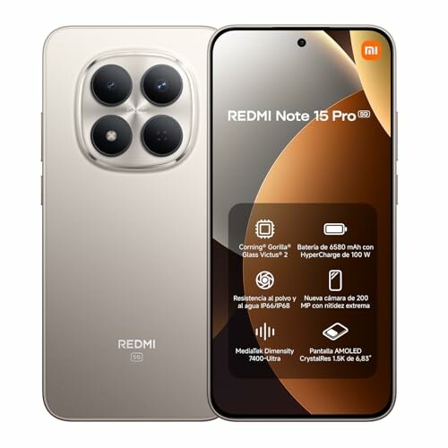 XIAOMI REDMI Note 15 Pro 5G 8+512 GB
