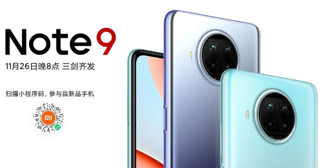 Telemóvel Xiaomi Redmi Note 9