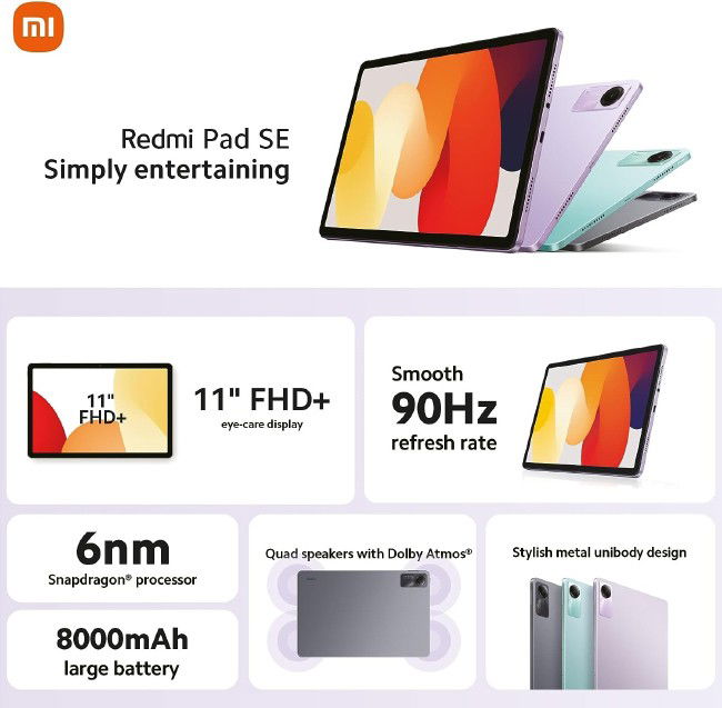 Xiaomi Redmi Pad SE