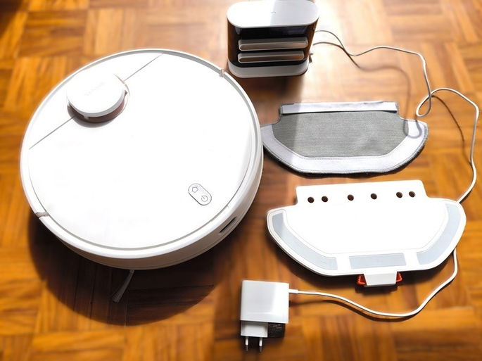 Xiaomi Robot Vacumm Mop S12 e acessórios