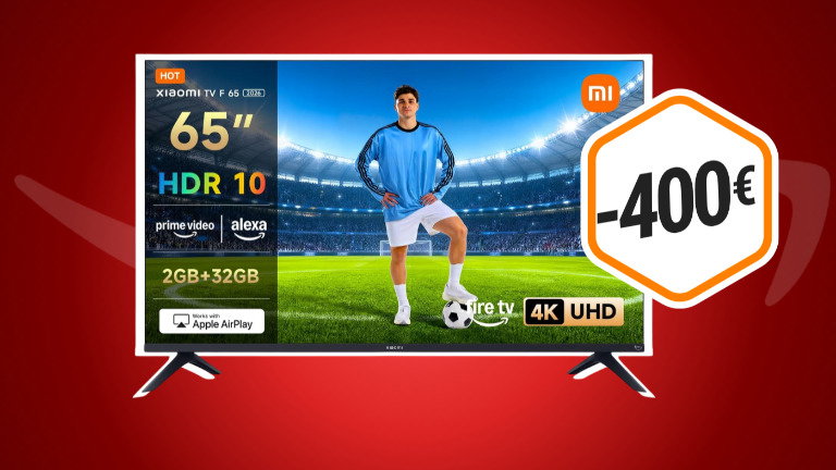 Xiaomi: Smart TV de 65” com 4K UHD ao preço da chuva na Amazon