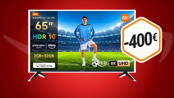 Xiaomi: Smart TV de 65” com 4K UHD ao preço da chuva na Amazon