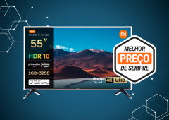 Xiaomi: Smart TV F 55" com 4K UHD está ao melhor preço na Amazon