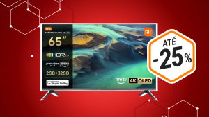 Xiaomi: Smart TV F Pro 65" com QLED está ao preço da chuva na Amazon