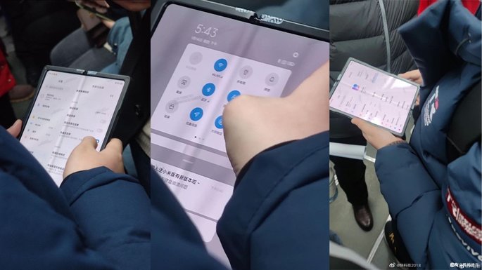 Alegado Xiaomi Mi MIX Fold