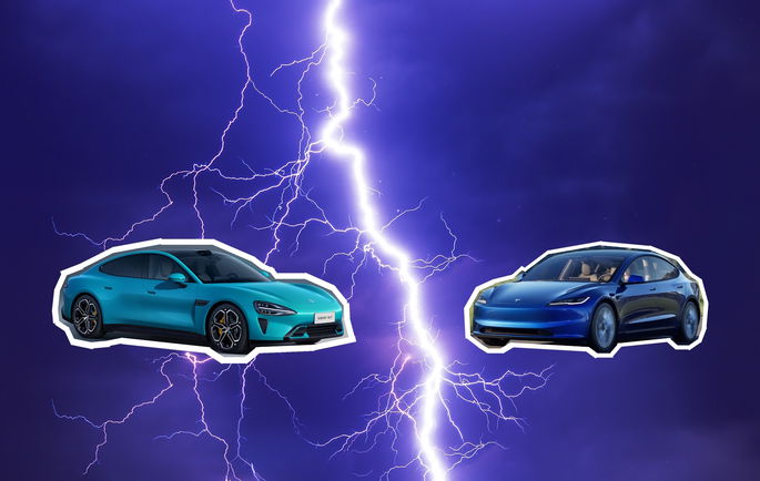 Xiaomi SU7 já vende mais que o Tesla Model 3