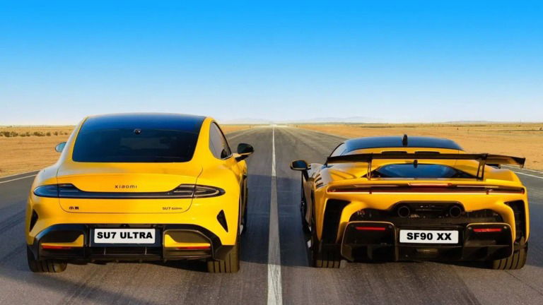 Xiaomi SU7 Ultra contra Ferrari SF90 XX: o vencedor vai surpreender (vídeo)