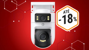 Xiaomi tem câmara de segurança com duas lentes e IA a preço imperdível