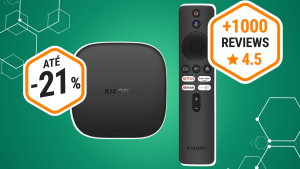 Aproveita: Xiaomi TV Box S (3.ª Geração) com ótimas avaliações e desconto 21% na Amazon!