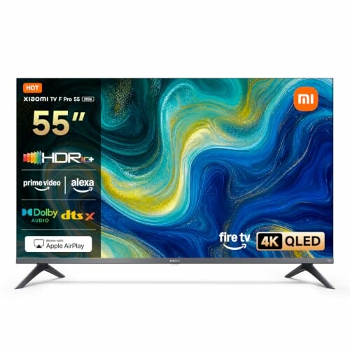 XIAOMI TV Pro 55" 4K QLED Smart Fire TV L55MB-FPVEU