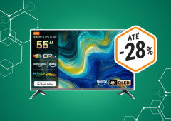 Xiaomi TV Pro de 55" 4K QLED: cinema em casa com desconto 28% na Amazon