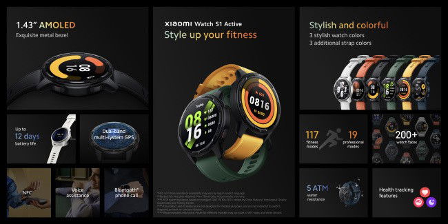 Xiaomi Watch S1 Active