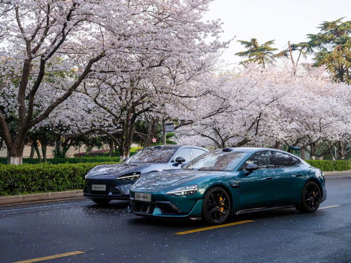 Xiaomi YU7 na estrada