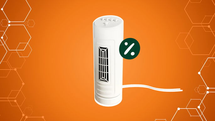 mini ventilador de torre Silvercrest
