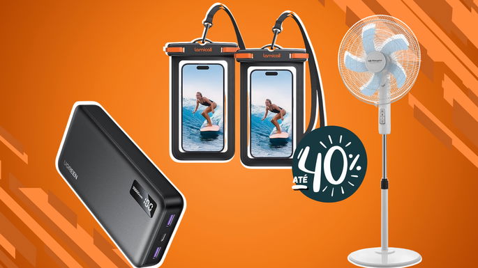 gadgets com descontos até 40% para o verão