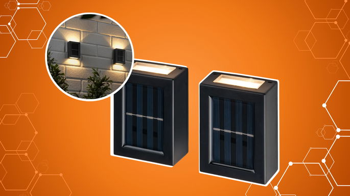 LIVARNO home – Iluminação LED para Parede custa 3,99 €