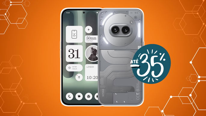 Nothing Phone (2a) Plus com desconto até 35%
