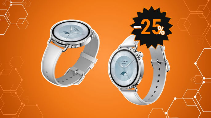 Xiaomi Watch S4 41 mm Branco com desconto de 25%