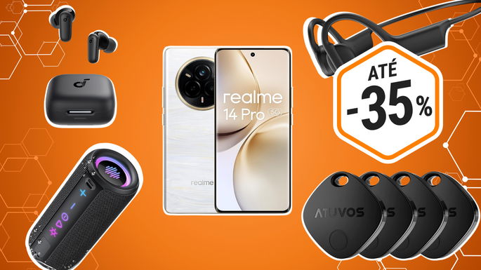 gadgets com cupão até 35%